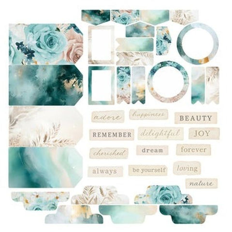 Shades of Teal - Ephemera - Essentials