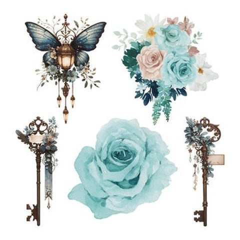 Shades of Teal - Ephemera - XL