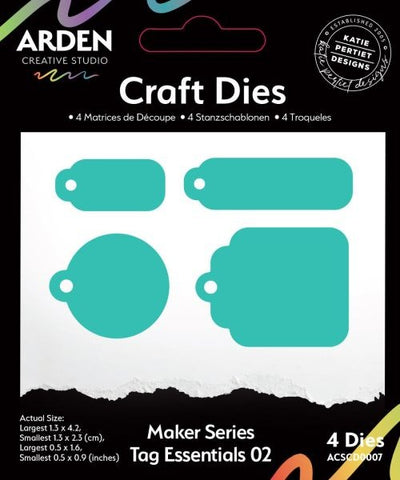 Maker Series - Dies - Tag Essentials 02