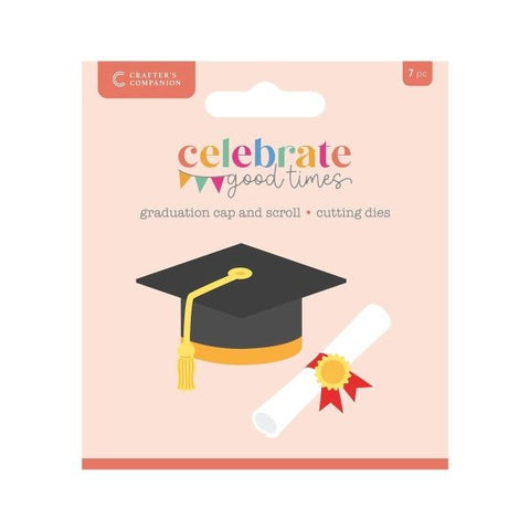 Celebrate Good Times Collection - Dies - Graduation Cap and Scroll