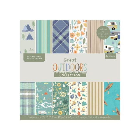The Great Outdoors - 6x6 Paper Pad