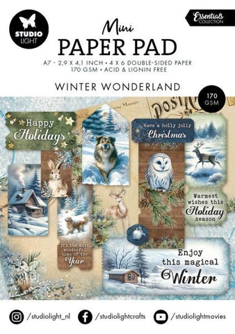 Winter Wonderland - Mini Paper Pad