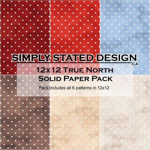 True North - 12x12 Collection Pack - Solids