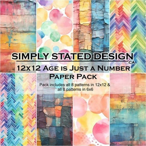 Age is Just a Number - 12x12 Collection Pack