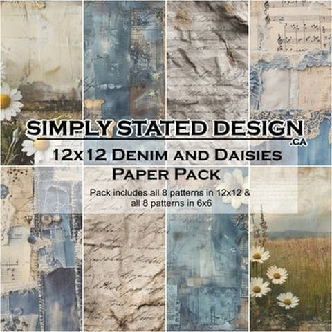 Denim and Daisies - 12x12 Collection Pack