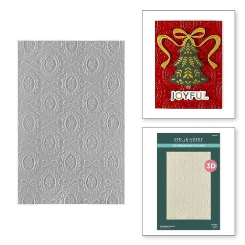 Merry Moments Collection - Christmas Cameos 3D Embossing Folder