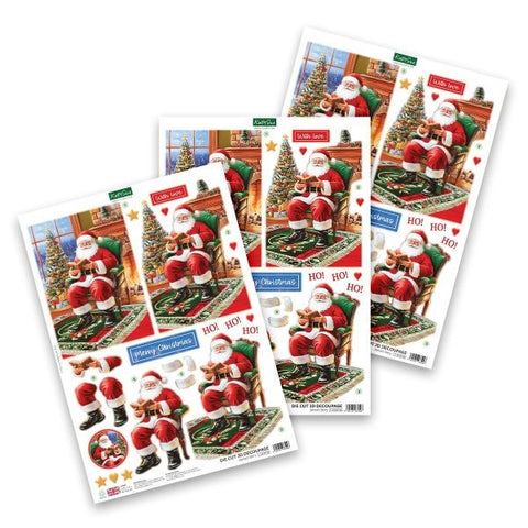 Die Cut Decoupage - Santa's Story