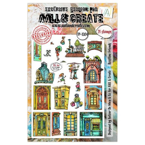 Roofline Friends - Clear Stamps