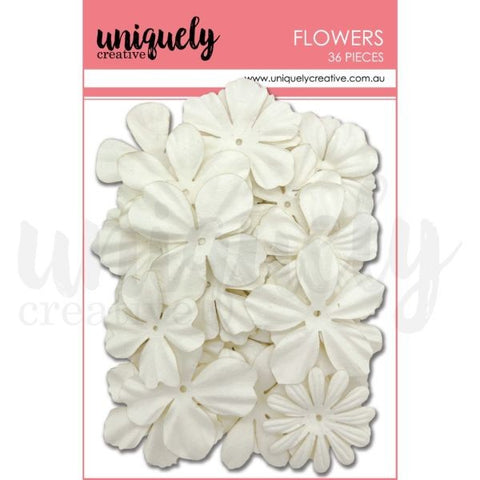 White Layering Flowers