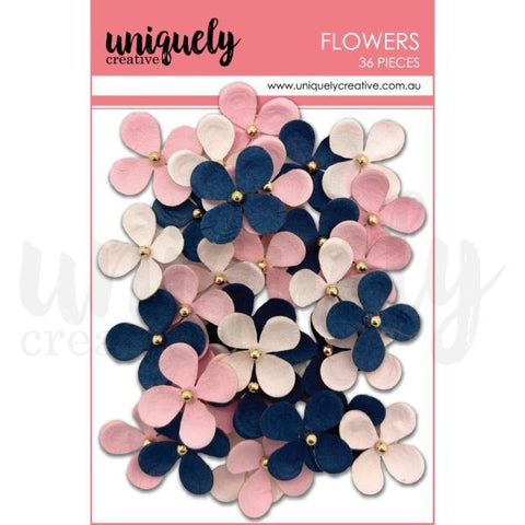 Blue & Blush Flowers