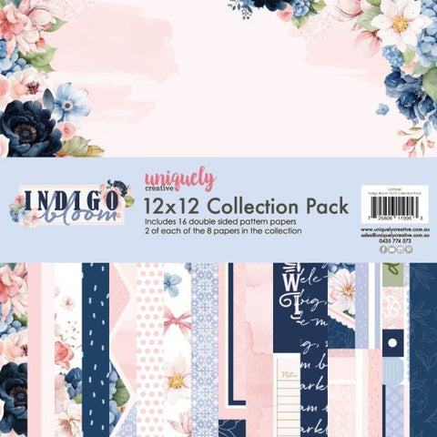 Indigo Bloom - 12x12 Collection Pack
