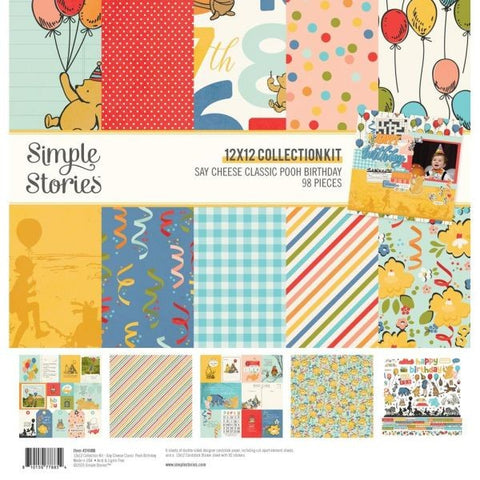 Say Cheese Classic Pooh Birthday - 12x12 Collection Pack