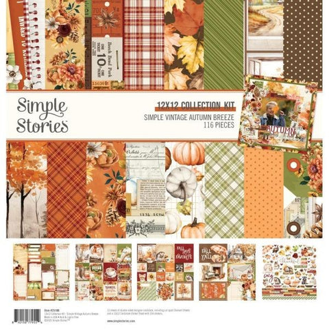 Simple Vintage Autumn Breeze - 12x12 Collection Pack