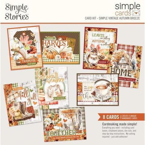 Simple Vintage Autumn Breeze - Simple Cards Card Kit
