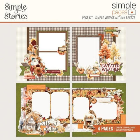 Simple Vintage Autumn Breeze - Simple Pages Page Kit