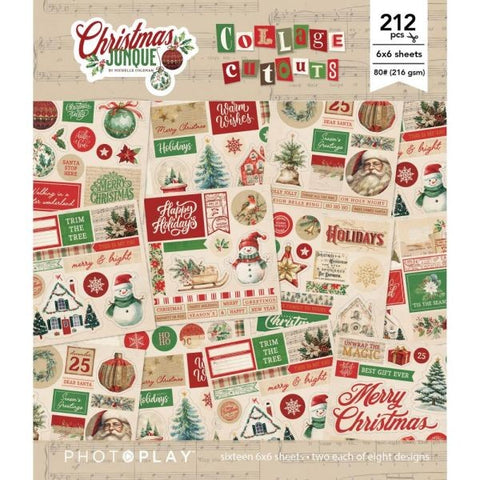 Christmas Junque - Collage Cutouts Paper Pack