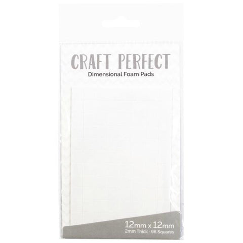 Dimensioanl Foam Pads - White