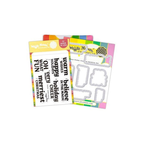 Warm Wishes - Stamp & Die Combo