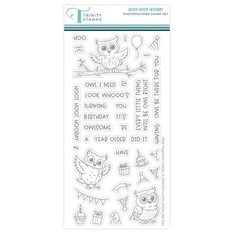 Hoot Hoot Hooray - Clear Stamps
