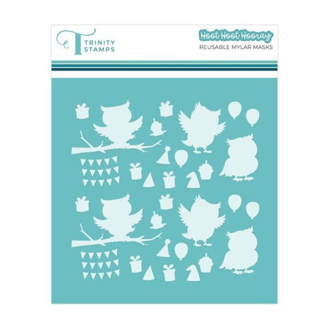 Hoot Hoot Hooray - Stamping Masks