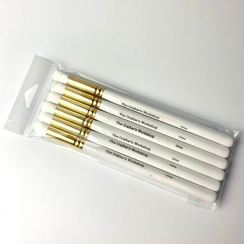 Medium Blending Brushes - Set of 6