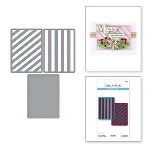 All About Christmas Collection - Lots of Stripes Dies