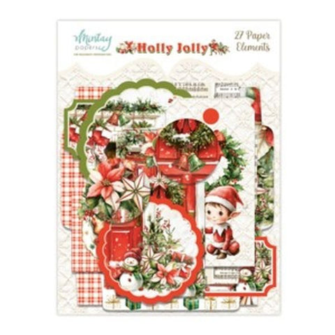 Holly Jolly - Die Cuts - Paper Elements
