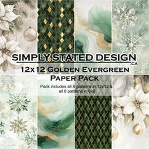 Golden Evergreen - 12x12 Collection Pack