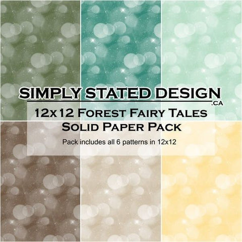 Forest Fairy Tales - 12x12 Collection Pack -Solids