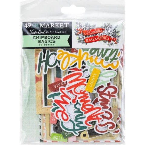 Mistletoe and Memories - Chipboard Basics