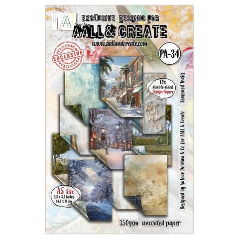 Seasoned Trails - A5 Design Paper