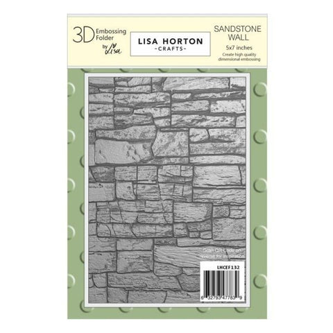 Sandstone Wall - 3D Embossing Folder