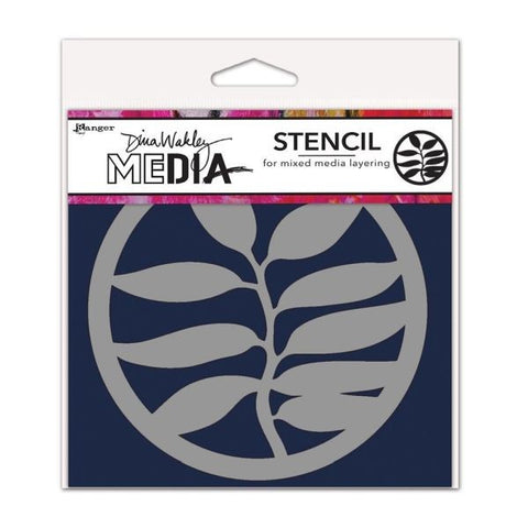 A Frond - Coaster Stencil