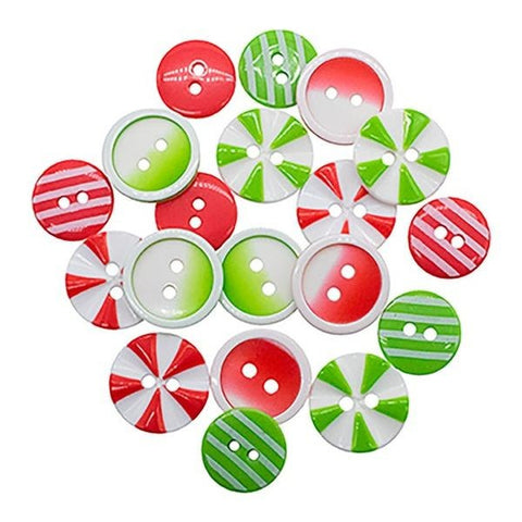Colors of Christmas - Button Themes