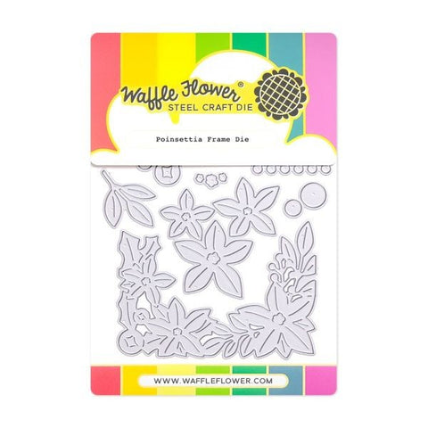 Poinsettia Frame - Dies