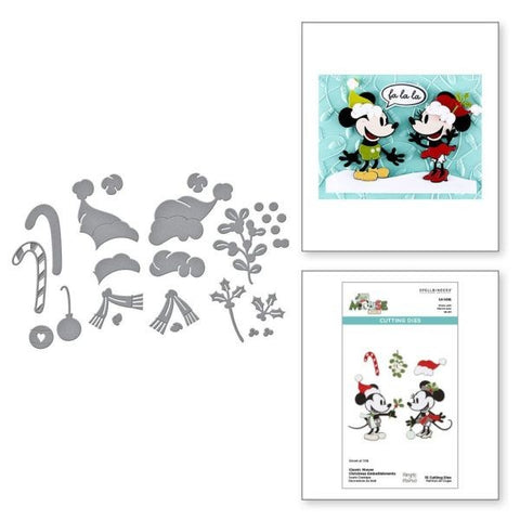 Say Cheese Classic Mouse Christmas Collection - Classic Mouse Christmas Embellishments