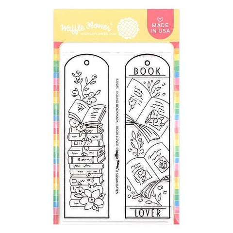 Round Bookmarrk - Book Lover Clear Stamps