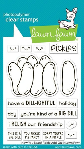 How You Bean?  Pickle Add On - Clear Stamps