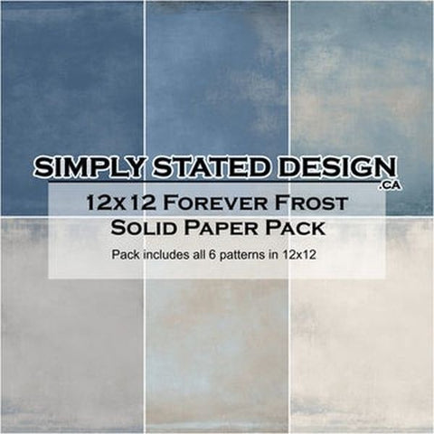 Forever Frost - 12x12 Collection Pack - Solids