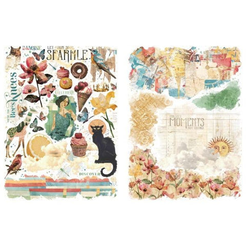 Journaling Through Time - Rub On Transfers