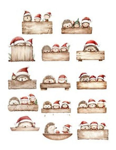 Christmas Peek A Boo - Ephemera