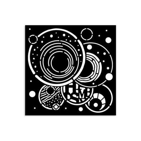 Furry Friends - Stencil - Vibrant Circles