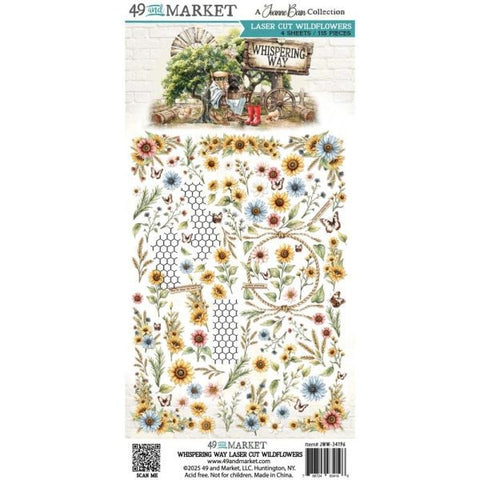 Whispering Way - Laser Cut Wildflowers