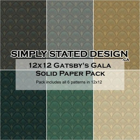 Gatsby's Gala - 12x12 Collection Pack - Solids