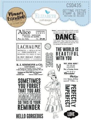 Winter Wanderlust Collection - Stamp & Die Set - Getting Festive