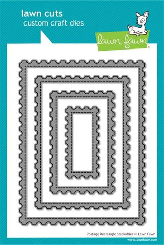 Postage Rectangle Stackables Dies