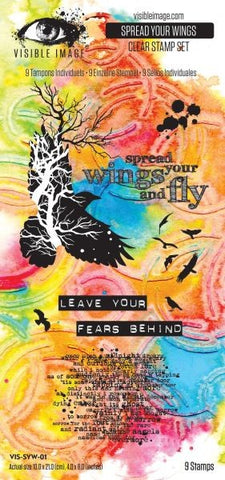 Spread Your Wings - Clear Stamps