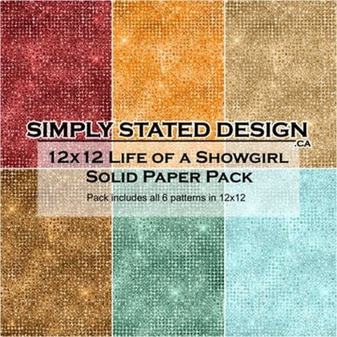 Life of a Showgirl - 12x12 Collection Pack - Solids