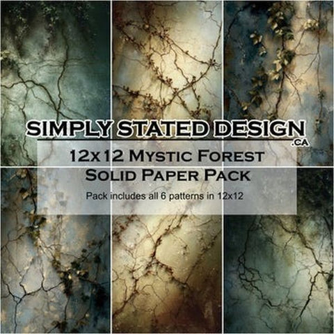 Mystic Forest - 12x12 Collection Pack - Solids
