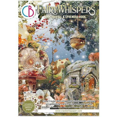 Fairy Whispers - Junk Journal Ephemera Book